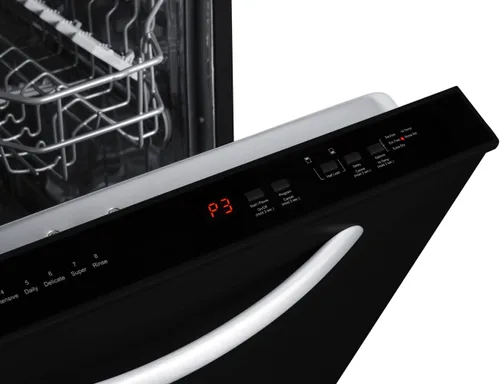 Miniatura 5 de Summit Appliance Lavavajillas integrado TOP Control de 24 pulgadas en negro, 47 DBAR, Energy Star D
