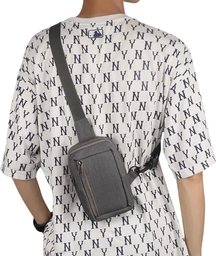 Miniatura 6 de MDJYMYZ Bolso bandolera bandolera, bolsa de hombro para teléfono celular, mochila para hombre y mujer, bolsa de pecho, cartera para teléfono