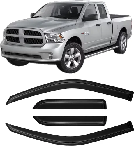 Miniatura 31 de Visores para ventanas y protectores contra la lluvia para Ford F150 de cabina estándar 1980-1996, Deflectores de viento y protectores para ventanas