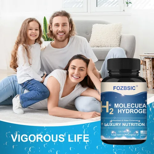 Miniatura 5 de Tabletas de agua de hidrógeno con magnesio – Pestañas moleculares H2 para agua potable, sin OMG, sin gluten y veganas – Apoya la energía – 120