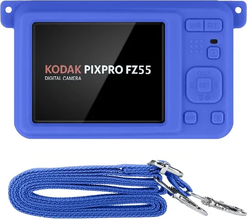 Miniatura 21 de Funda de silicona para cámara digital Kodak PIXPRO Friendly Zoom FZ45 16MP (funda negra)