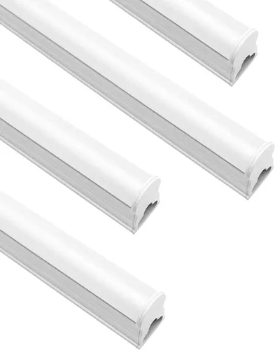 Miniatura 9 de LightingWill T5 - Accesorio integrado T5 de 4 pies, blanco cálido 3000-3500K, 20W, luz LED de tienda enlazable, luz LED de techo y debajo