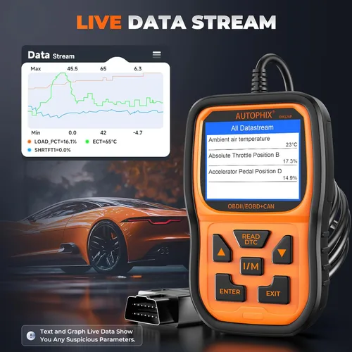 Miniatura 6 de AUTOPHIX Escáner OM126P OBD2, lector de código de luz de verificación del motor, escáner de código de automóvil para diagnóstico automotriz, lectura