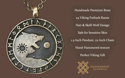 Miniatura 11 de Collar Yin Yang para hombre, joyería colgante de alta calidad de aspecto antiguo, regalos de Yin Yang, joyería vikinga para hombres