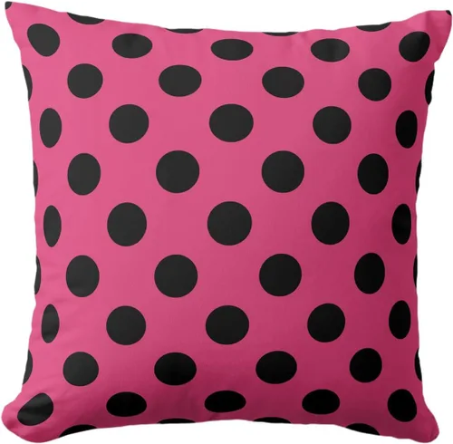 Miniatura 71 de Fundas de almohada de lunares negros sobre beige de 16 x 16 pulgadas, fundas de almohada decorativas rústicas y cuadradas para decoración del sofá