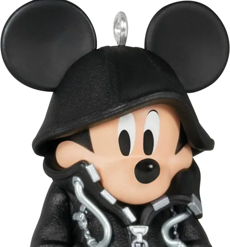 Miniatura 7 de Hallmark Keepsake Adorno de Navidad 2024, Disney Kingdom Hearts 2 King Mickey, regalos para fanáticos de Disney