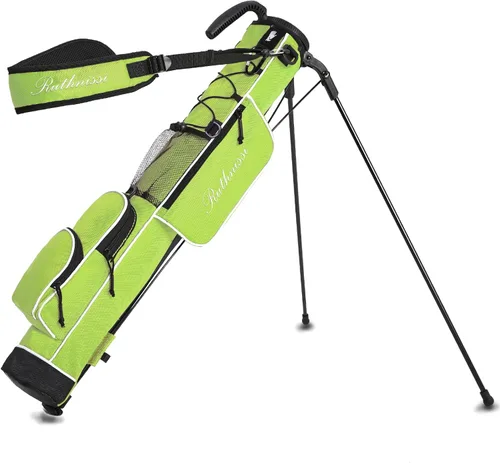Miniatura 14 de Bolsa de golf ligera y fácil de transportar con correa acolchada, bolsa de golf duradera para hombres y mujeres