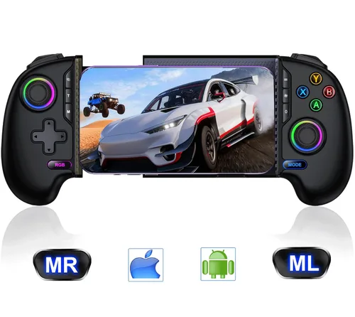 Miniatura 8 de AXYBCOOL Wireless Mobile Controller for iPhone & Android - Hall Effect Joystick, No Drift - Compatible with Xbox Game Pass, Steam Link, Call of