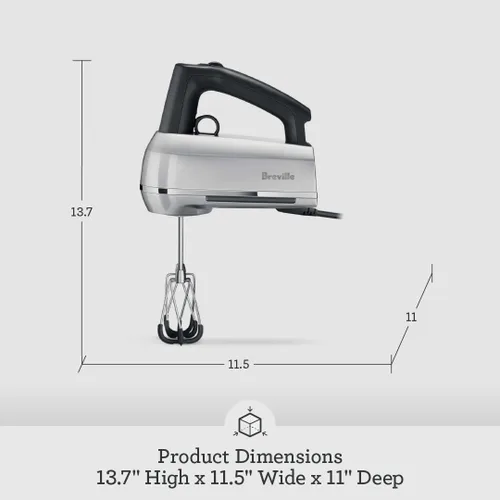 Miniatura 6 de Breville Handy Mixer BHM800BTR, Black Truffle