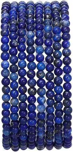 Miniatura 66 de BEADIA Cuentas redondas de piedra natural de jade de amazonita semipreciosas sueltas para hacer joyas 6MM 61PCS Amazonita Jade