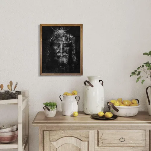 Miniatura 3 de Imágenes de Jesús para pared, póster impreso de la Sábana Santa de Turín, decoración de pared de fotos de Jesucristo, regalos religiosos cristianos