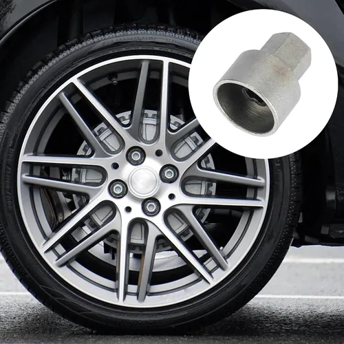Miniatura 37 de X AUTOHAUX 041 Llave de bloqueo de rueda de coche Tuerca antirrobo Tuerca de extracción de tornillo Llave de bloqueo de rueda para BMW 3 5 7 Series