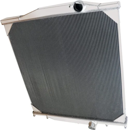 Miniatura 4 de Radiador para 1996-2009 Volvo VN VNL VNM WC WI WX 1003406 1003424 y 2005-2007 Mack CXN 11.9L 6 Diesel, 2 filas de radiador de aluminio