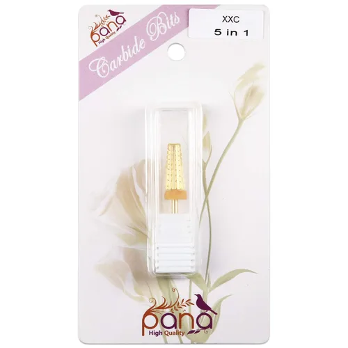 Miniatura 8 de PANA Broca de Carburo para Uñas 5 en 1 – Rotación Bidireccional para Uso con Ambas Manos Izquierda y Derecha – Eliminación Rápida de Acrílico o Gel