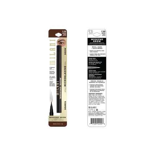 Miniatura 3 de Milani Weekend Brow Tinte para Cejas - 130 Marrón Medio