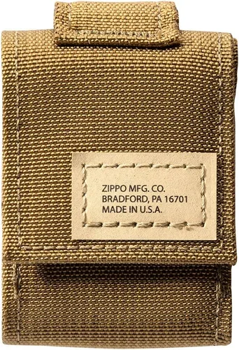 Miniatura 2 de Zippo Coyote - Juego de regalo de bolsa táctica y encendedor negro agrietado resistente al viento