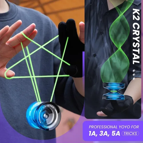 Miniatura 7 de MAGICYOYO Paquete de 3 yoyos sensibles para niños principiantes, K2