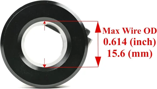 Miniatura 2 de TEMCo - Buje pelacables para cable 3/0 CU / 4/0 AL THHN o XHHW THA063