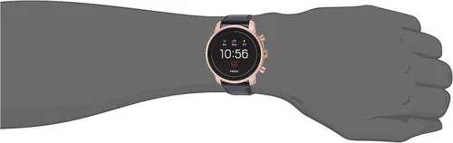 Miniatura 5 de Fossil Reloj inteligente Gen 4 Explorist HR con pantalla táctil de acero inoxidable para hombre con notificaciones de frecuencia cardíaca, GPS, NFC