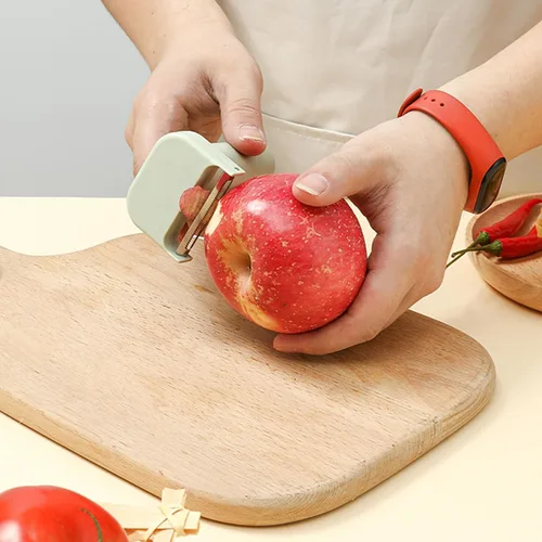 Miniatura 4 de 5 en 1 máquina de corte de verduras eléctrica portátil de mano, cortador eléctrico de verduras, máquina de corte y trituración eléctrica