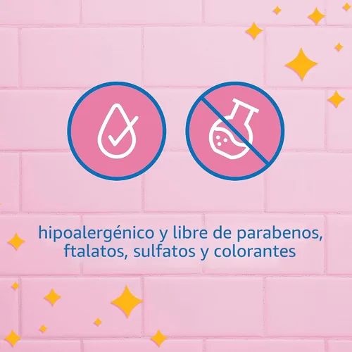 Miniatura 2 de Johnson's Champú brillante y suave para niños con aceite de argán y proteínas de seda, lavado diario para el cabello de los niños que limpia