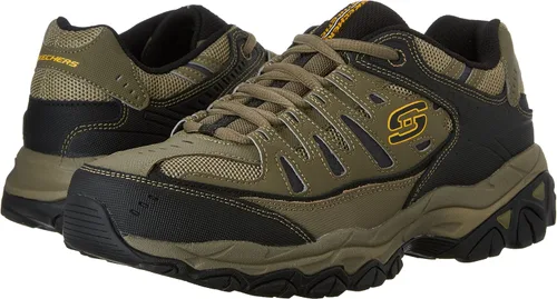 Miniatura 8 de Skechers Afterburn - Tenis con cordones y espuma viscoelástica, para hombre