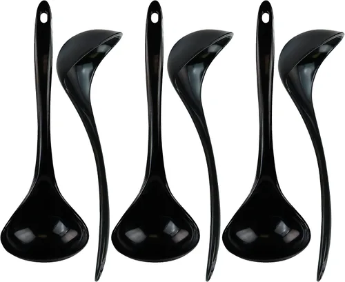 Miniatura 27 de Reston Lloyd Cucharón de melamina para sopa de cocina, utensilio de alta calidad con mango ergonómico resistente al calor, plástico duradero sin