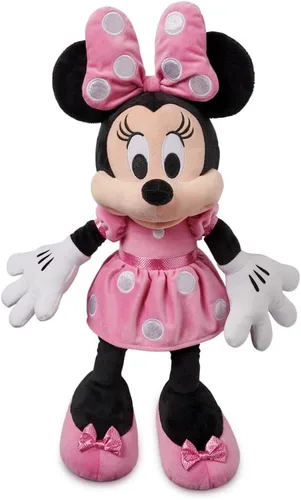 Miniatura 16 de Disney Store Juguete oficial de ángel mediano suave para niños, personaje de peluche con textura mullida y detalles bordados, orejas flexibles