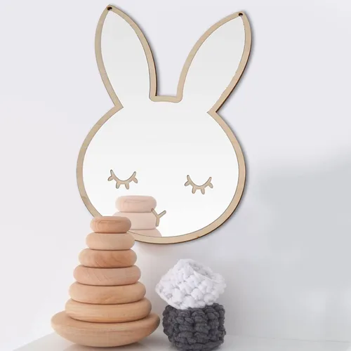Miniatura 7 de TITA-DONG Espejo acrílico 3D con forma de nube, calcomanía decorativa de acrílico nórdico para pared, decoración del hogar, decoración del hogar