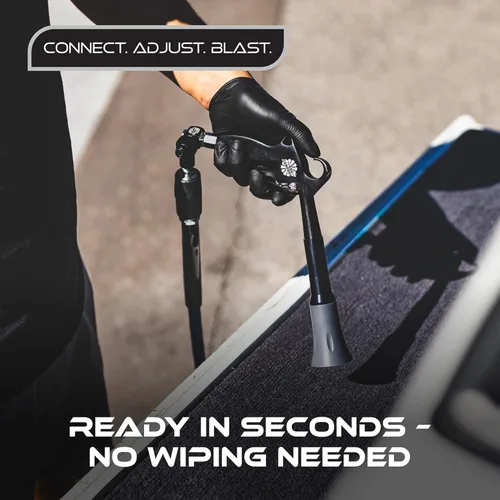 Miniatura 6 de The Rag Company - El Ultra Air Blaster (versión 2) - Levanta y elimina la suciedad y los desechos para detalles de interiores; diseño de metal