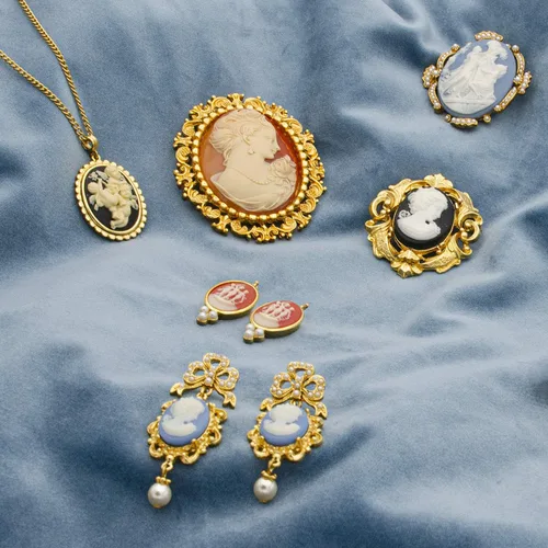 Miniatura 3 de Ben-Amun Jewelry Cameo Collection Collar de moda para mujer
