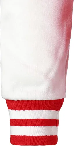 Miniatura 6 de HOOD CREW Chaqueta de béisbol Varsity para hombre de mezcla de algodón