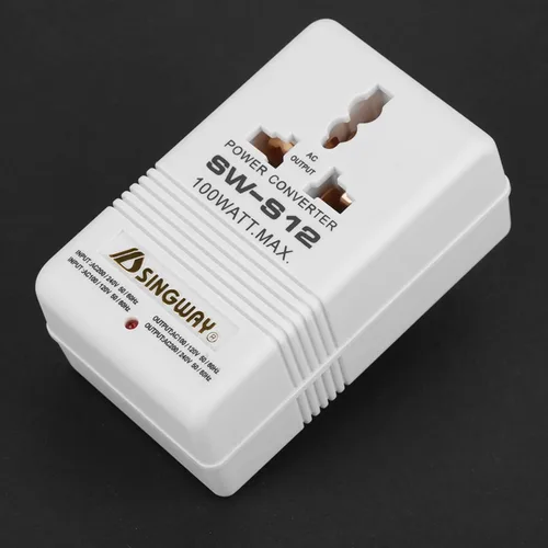 Miniatura 8 de Convertidor de 110 V a 220 V Convertidor de potencia de 100 W Transformador elevador AC110V/120V a 220V/240V Step-Up&Down Convertidor de voltaje