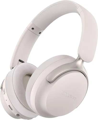 Miniatura 8 de B8 - Audífonos Bluetooth supraaurales, 6 modos de música EQ y 50 horas de reproducción, graves profundos, inalámbricos, con micrófono, plegables