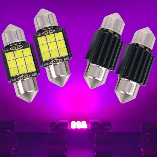 Miniatura 28 de SOCAL-LED - Bombilla LED de 0.157 x 1.220 in de Canbus Super Bright 3030 Chipset para interior de coche, luz de cúpula DE3175, luz de mapa, azul