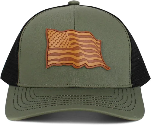 Miniatura 26 de KBETHOS Tactical Operator Collection USA Fishing Mesh Ballcap Flag Patch America Outdoors Trucker Baseball Cap