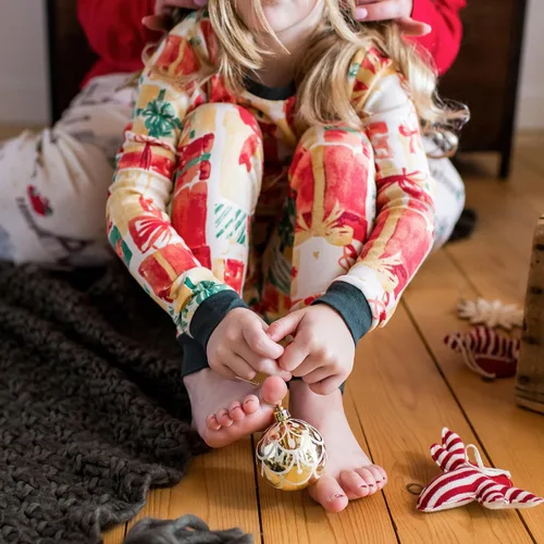 Miniatura 4 de Burt's Bees Baby Baby Girls' Family Jammies Matching Holiday Organic Cotton Pajamas