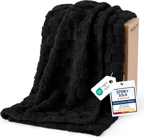 Miniatura 12 de Bedsure GentleSoft - Manta verde salvia para sofá, manta de forro polar a cuadros, regalos de Navidad para mujeres, hombres y niñas, bonita manta