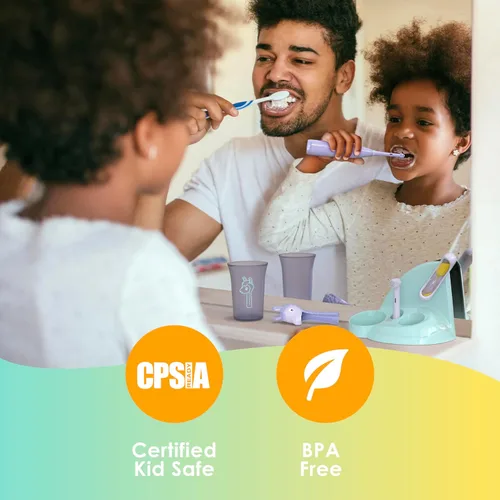 Miniatura 5 de Cepillo de dientes electrónico Brusheez para niños Jovie la jirafa