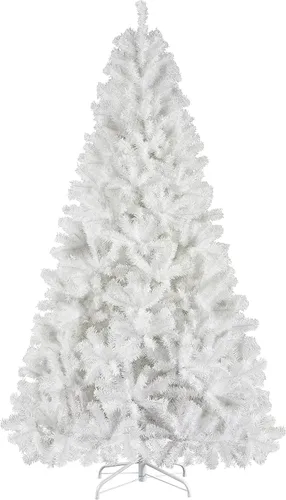 Miniatura 13 de Yaheetech - Árbol de pino artificial de Halloween negro de 4.5 pies, para decoración de fiestas en casa, oficina, fiestas, en interiores