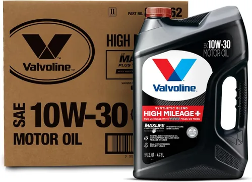 Miniatura 16 de Valvoline - Aceite de motor de mezcla sintética SAE 10W-40 de alto millaje, con MaxLife Technology, 5 cuartos de galón