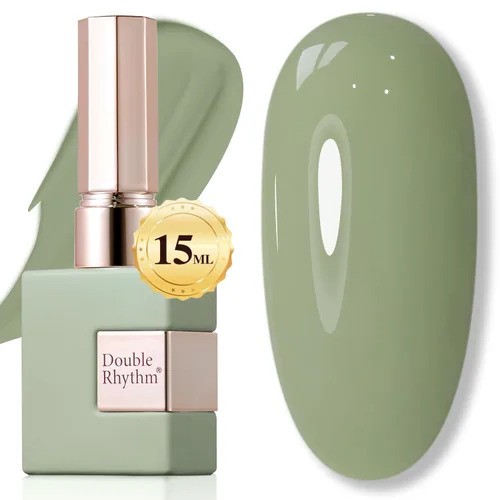 Miniatura 67 de Double Rhythm 15ml de esmalte de uñas en gel, color puro, mismo color, misma botella, esmalte de uñas de remoción para arte de manicura en salón