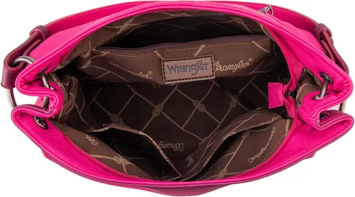 Miniatura 95 de Wrangler Hobo - Bolsas para mujer de cuero vegano con asa superior, bolsos de hombro y bolsos