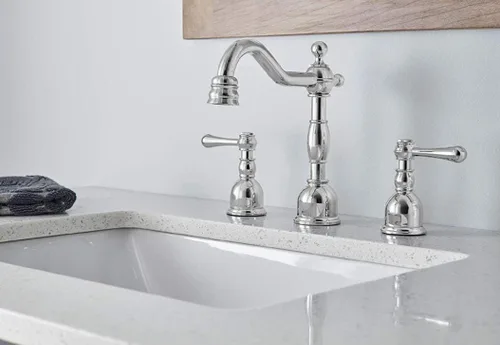 Miniatura 6 de Gerber Plumbing Opulencia Grifo de lavabo de dos manijas generalizado - Paquete de 2 Cromado