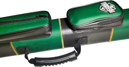 Miniatura 5 de Estuche de transporte para palo de billar 2x2 cuadrado y duro C11-Verde