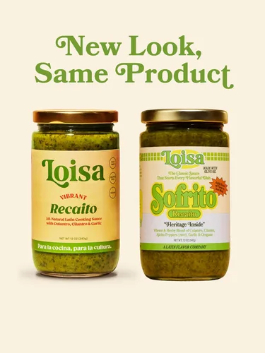 Miniatura 3 de Loisa Recaito Sofrito - Salsa de cocina, sin OMG, sin MSG, sin conservantes, sin colorantes artificiales, sin sabores artificiales, vegano, sabor