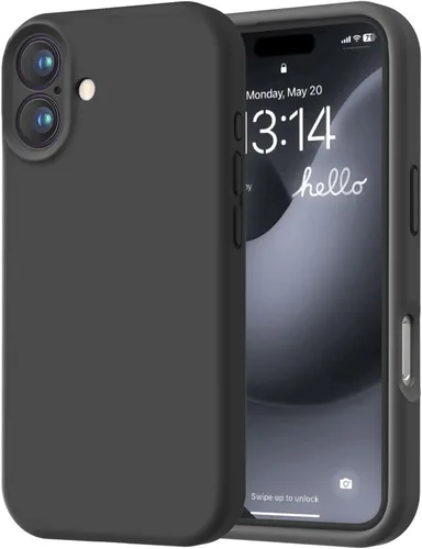 Miniatura 86 de LOVE 3000 Compatible con Funda para iPhone 15, [Cámara de Cobertura Completa de Silicona Suave] [Protección contra Caídas de 8 pies], Forro de Negro