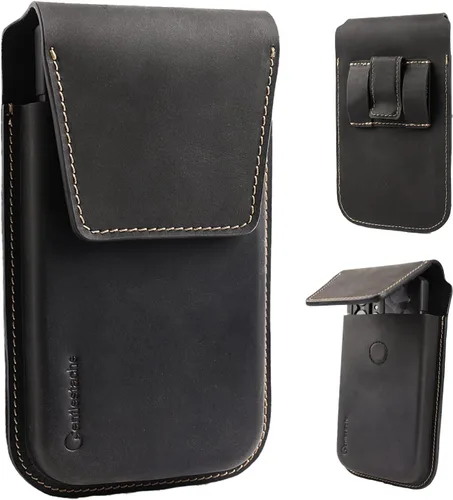 Miniatura 7 de Gentlestache Funda de Cuero para Teléfono para Galaxy S25 S24 S23 - Soporte de Funda para Teléfono Celular para iPhone 17 17 Pro 16 Pro 16 15 Pro