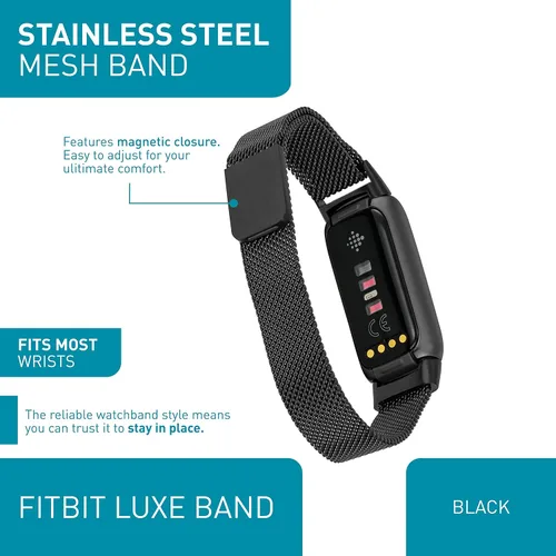 Miniatura 4 de WITHit Correa de diseño compatible con Fitbit Luxe
