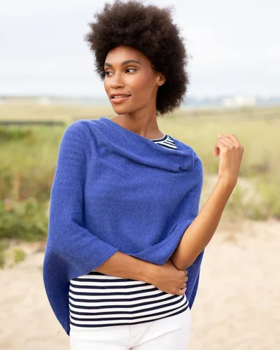 Miniatura 4 de CLAUDIA NICHOLE by Alashan Poncho estilo vestido, 100% cachemira